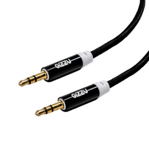 Gizzu 3.5mm AUX Cable 2m – Black